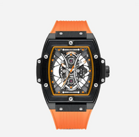 שחור - רצועה כתומה